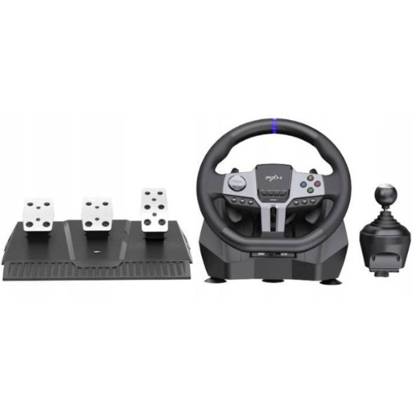 Фото - Руль PXN с педалями и коробкой передач V9 GEN2 Bundle for PS4/XBOX/Xbox Series X/S/PC (PXN-V9GEN2)